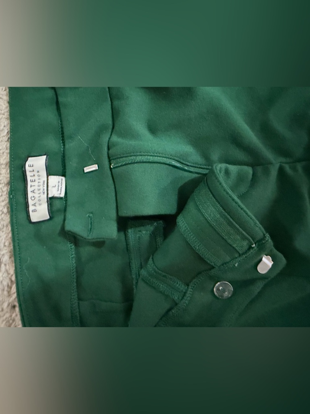 Bagatell cropped dress pants, women’s, Kelly green from Nordstrom Rack - Picture 4 of 6